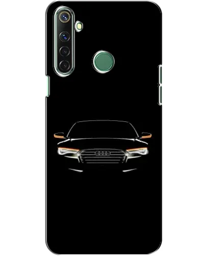 Чехол для Realme 6i с картинкой «Audi — ночной контур» Чехол для Realme 6i с картинкой «Audi — ночной контур»