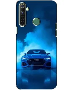 Чехол для Realme 6i с картинкой «Audi — голубая энергия» Чехол для Realme 6i с картинкой «Audi — голубая энергия»