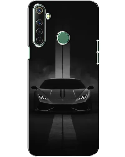 Чехол для Realme 6i с картинкой «Lamborghini симметрия дорог»