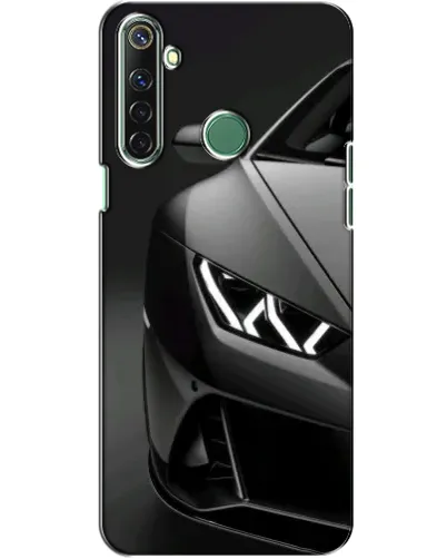 Чехол для Realme 6i с картинкой «Lamborghini фары детализация»