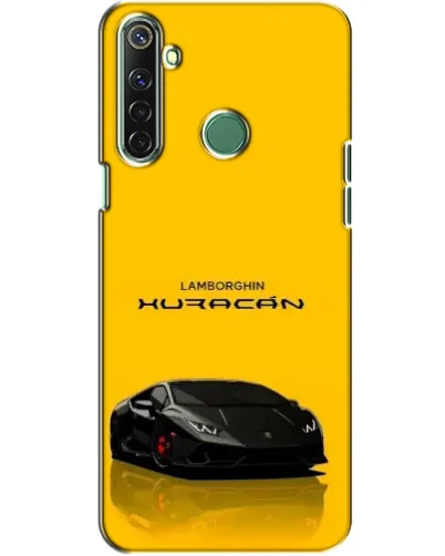 Чехол для Realme 6i с картинкой «Lamborghini Huracan черный»