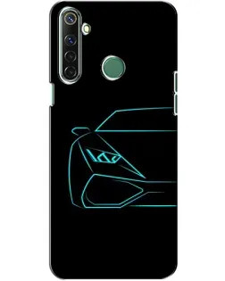 Чохол для Realme 6i з картинкою «Блакитний силует Lamborghini» Чохол для Realme 6i з картинкою «Блакитний силует Lamborghini»