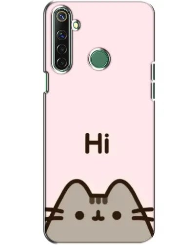 Чехол для Realme 6i с картинкой «Пушин говорит Hi» Чехол для Realme 6i с картинкой «Пушин говорит Hi»
