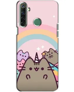 Чохол для Realme 6i з картинкою «Єдиноріг Pusheen»