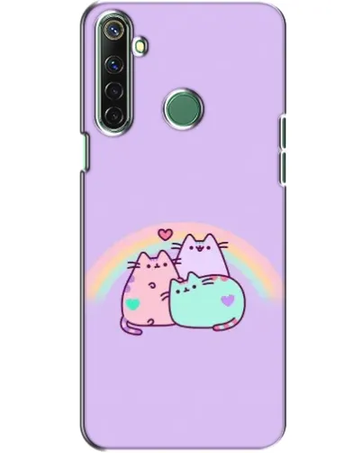 Чехол для Realme 6i с картинкой «Радужные Пушины» Чехол для Realme 6i с картинкой «Радужные Пушины»