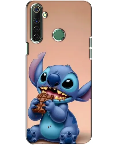Чехол для Realme 6i с картинкой «Стич ест шоколад» Чехол для Realme 6i с картинкой «Стич ест шоколад»