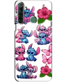 Чехол для Realme 6i с картинкой «Стикеры Stitch и Angel» Чехол для Realme 6i с картинкой «Стикеры Stitch и Angel»