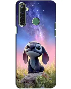 Чехол для Realme 6i с картинкой «Стич на рассвете» Чехол для Realme 6i с картинкой «Стич на рассвете»