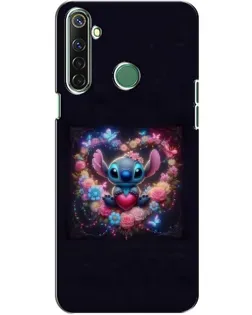 Чехол для Realme 6i с картинкой «Stitch в цветах» Чехол для Realme 6i с картинкой «Stitch в цветах»