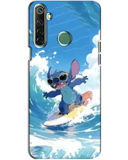 Чехол для Realme 6i с картинкой «Стич на волне» Чехол для Realme 6i с картинкой «Стич на волне»