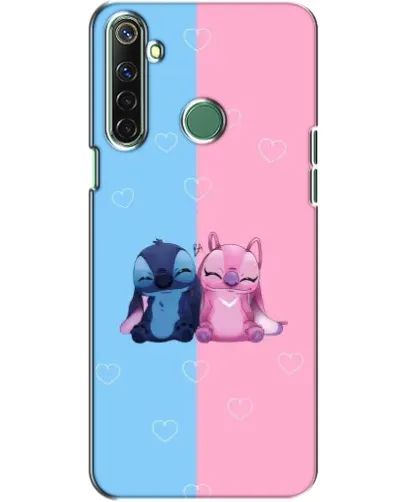 Чехол для Realme 6i с картинкой «Stitch и Angel Love» Чехол для Realme 6i с картинкой «Stitch и Angel Love»