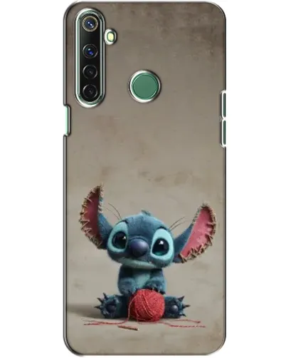 Чехол для Realme 6i с картинкой «Стич на коричневом фоне» Чехол для Realme 6i с картинкой «Стич на коричневом фоне»