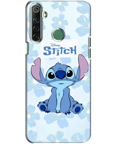 Чехол для Realme 6i с картинкой «Stitch среди цветов» Чехол для Realme 6i с картинкой «Stitch среди цветов»