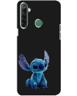Чехол для Realme 6i с картинкой «Стич на черном» Чехол для Realme 6i с картинкой «Стич на черном»
