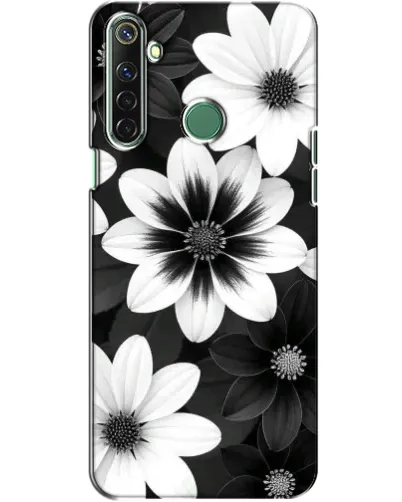 Чехол для Realme 6i с картинкой «Монохромные астры» Чехол для Realme 6i с картинкой «Монохромные астры»