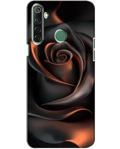 Чехол для Realme 6i с картинкой «Шелковая черная роза» Чехол для Realme 6i с картинкой «Шелковая черная роза»