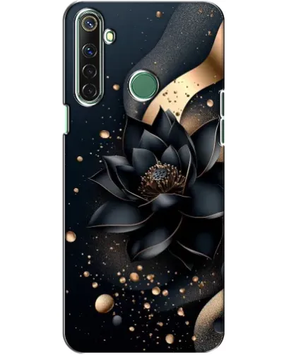 Чехол для Realme 6i с картинкой «Черный лотос» Чехол для Realme 6i с картинкой «Черный лотос»