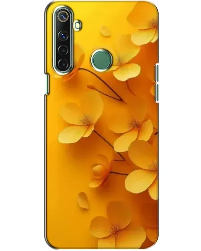 Чехол для Realme 6i с картинкой «Золотые лепестки» Чехол для Realme 6i с картинкой «Золотые лепестки»