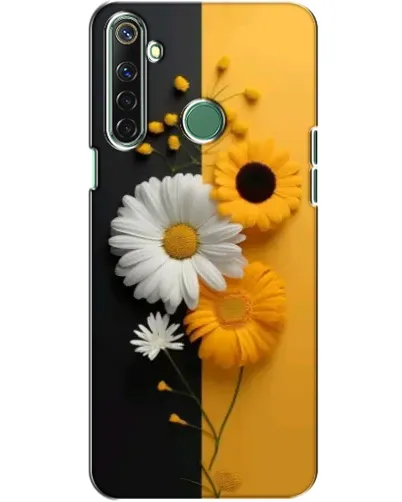 Чехол для Realme 6i с картинкой «Подсолнух и ромашка» Чехол для Realme 6i с картинкой «Подсолнух и ромашка»