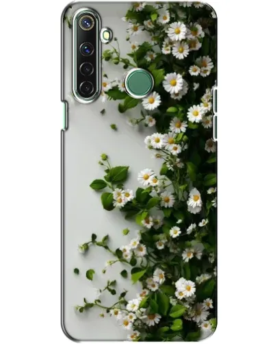 Чехол для Realme 6i с картинкой «Ветка мелких белых цветов» Чехол для Realme 6i с картинкой «Ветка мелких белых цветов»