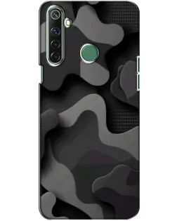 Чехол для Realme 6i с картинкой «Темный абстрактный камуфляж» Чехол для Realme 6i с картинкой «Темный абстрактный камуфляж»