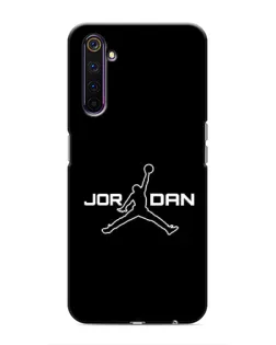 Чехол для Realme 6 Pro с картинкой «Nike Pink Swirl»