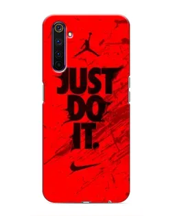 Чехол для Realme 6 Pro с картинкой «Nike Just Do It»