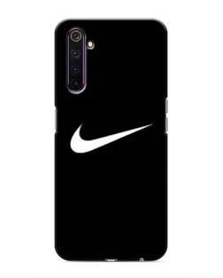 Чехол для Realme 6 Pro с картинкой «Минималистический Найк»