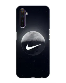 Чехол для Realme 6 Pro с картинкой «Nike в стиле граффити»
