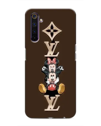 Чехол для Realme 6 Pro с картинкой «LV и Микки Маус» Чехол для Realme 6 Pro с картинкой «LV и Микки Маус»