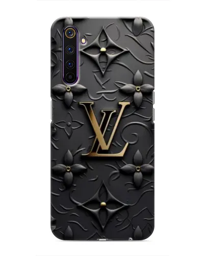 Чехол для Realme 6 Pro с картинкой «Кожаная текстура LV» Чехол для Realme 6 Pro с картинкой «Кожаная текстура LV»
