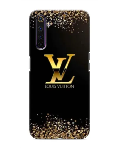 Чехол для Realme 6 Pro с картинкой «LV — золотые искры» Чехол для Realme 6 Pro с картинкой «LV — золотые искры»