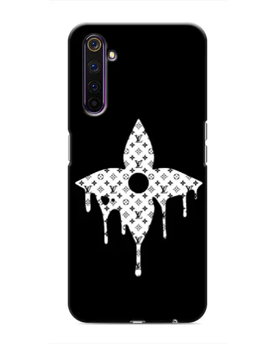 Чехол для Realme 6 Pro с картинкой «Цветочная монограмма» Чехол для Realme 6 Pro с картинкой «Цветочная монограмма»