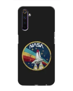 Чехол для Realme 6 Pro с картинкой «NASA — эмблема миссии»
