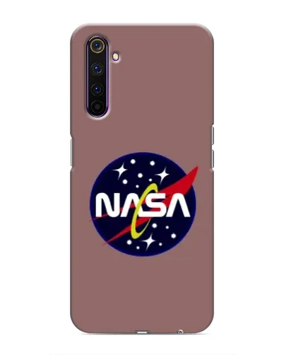 Чехол для Realme 6 Pro с картинкой «NASA — ретро космос»