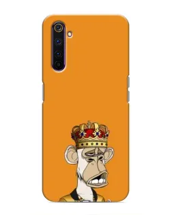 Чехол для Realme 6 Pro с картинкой «Золотая обезьяна Bored Ape»