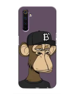 Чехол для Realme 6 Pro с картинкой «Bored Ape в кепке»