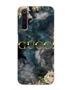 Чохол для Realme 6 Pro з картинкою «Абстрактні квіти Gucci»