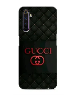 Чохол для Realme 6 Pro з картинкою «Gucci — стьобаний чорний»