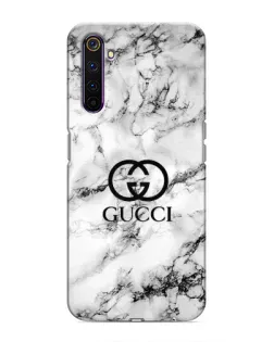 Чохол для Realme 6 Pro з картинкою «Gucci — мармуровий шик»