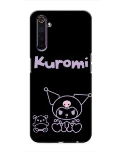 Чехол для Realme 6 Pro с картинкой «Kuromi — черный минимализм» Чехол для Realme 6 Pro с картинкой «Kuromi — черный минимализм»