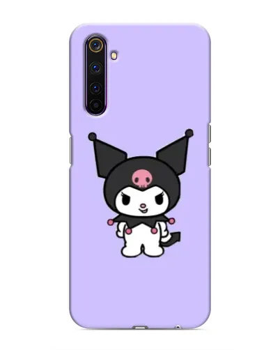 Чехол для Realme 6 Pro с картинкой «Kuromi — нежный фиолетовый»