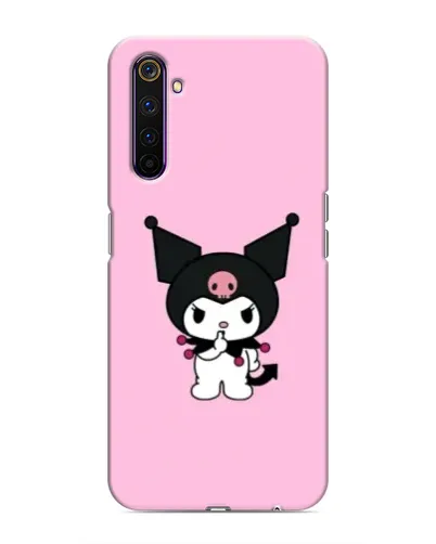 Чехол для Realme 6 Pro с картинкой «Kuromi — розовая нежность»