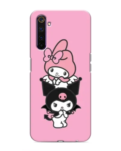 Чехол для Realme 6 Pro с картинкой «My Melody и Kuromi»