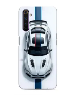 Чехол для Realme 6 Pro с картинкой «Вид сверху — BMW M» Чехол для Realme 6 Pro с картинкой «Вид сверху — BMW M»