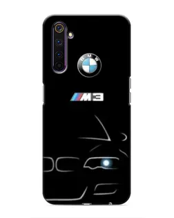Чехол для Realme 6 Pro с картинкой «Минималистичный принт BMW M3» Чехол для Realme 6 Pro с картинкой «Минималистичный принт BMW M3»