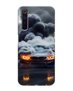 Чехол для Realme 6 Pro с картинкой «BMW в дыму» Чехол для Realme 6 Pro с картинкой «BMW в дыму»