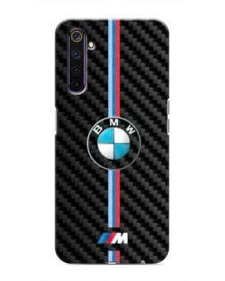 Чехол для Realme 6 Pro с картинкой «Эмблема BMW и карбон» Чехол для Realme 6 Pro с картинкой «Эмблема BMW и карбон»