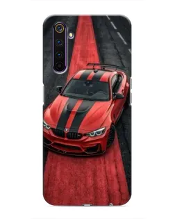Чехол для Realme 6 Pro с картинкой «BMW на красной дорожке» Чехол для Realme 6 Pro с картинкой «BMW на красной дорожке»