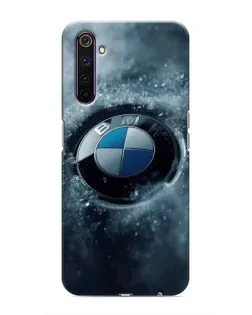 Чехол для Realme 6 Pro с картинкой «Логотип BMW — лед» Чехол для Realme 6 Pro с картинкой «Логотип BMW — лед»